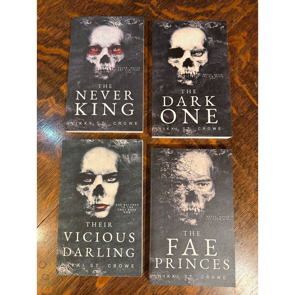 The Vicious Lost Boys OOP Book Set 1-4 by Nikki St. Crow